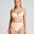 Smooth Padded Underwired Bra, Beige