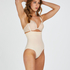 Seamless Enhancing High Waisted Knickers, Beige