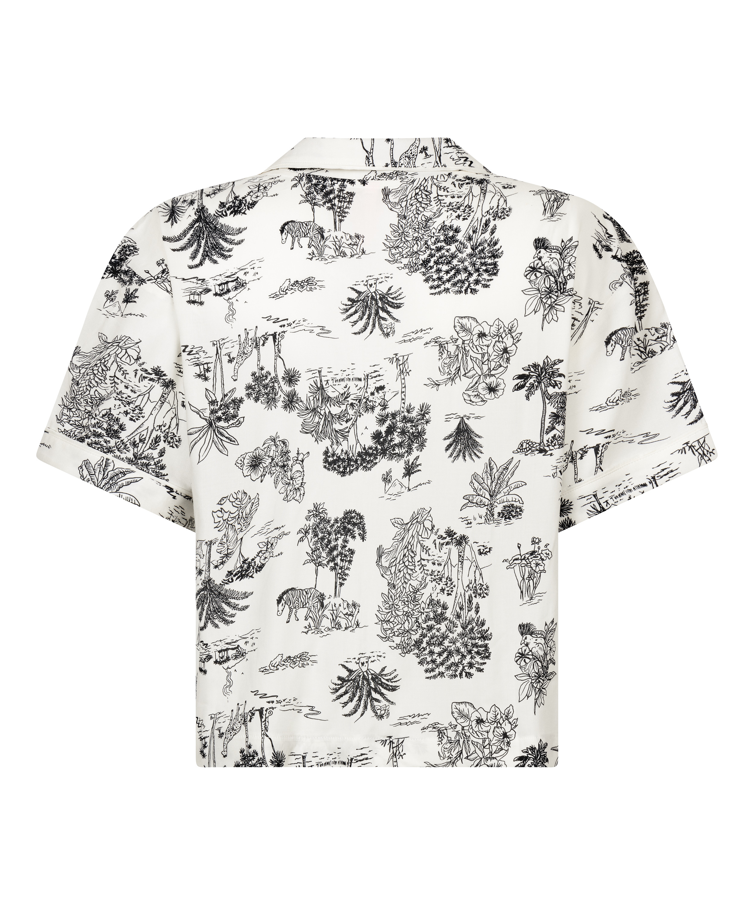 Jacket Short Sleeves Woven, White, main