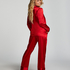Satin Trousers, Red