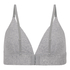 Cotton Bralette, Gray