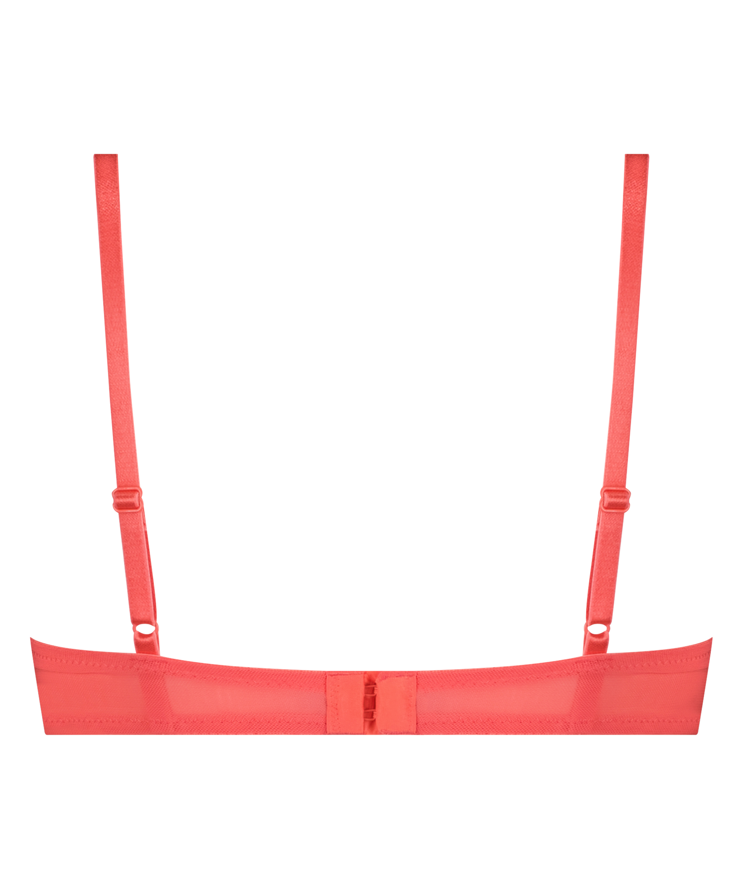 Cherry Padded Underwired Push-Up Bra, Pink, main