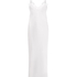 Slipdress Long Satin, White