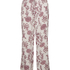 Pants Woven Print, Beige