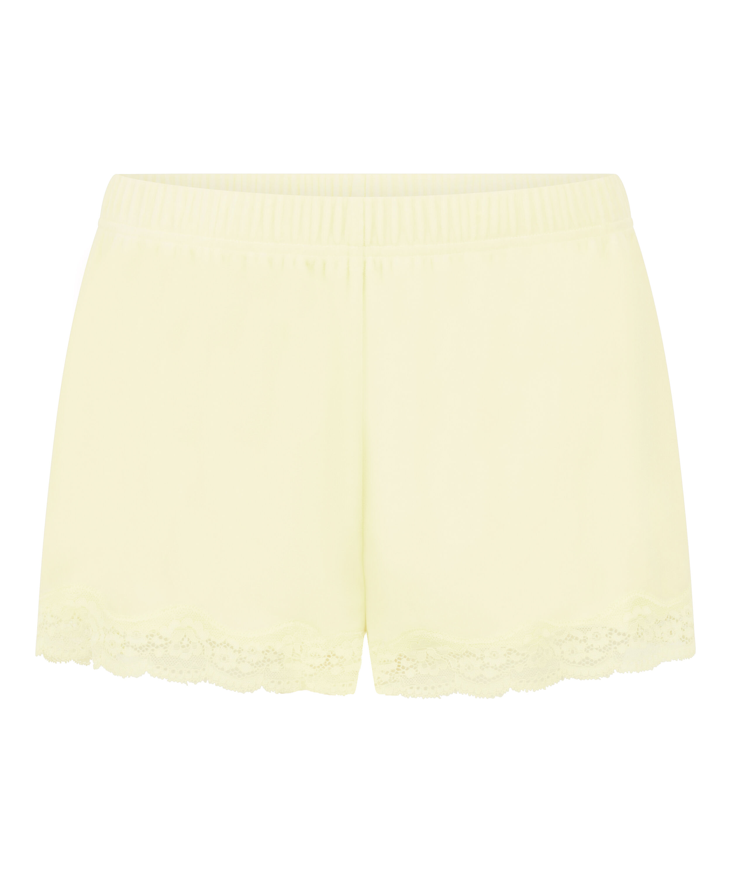 Short Velours Lace, Yellow