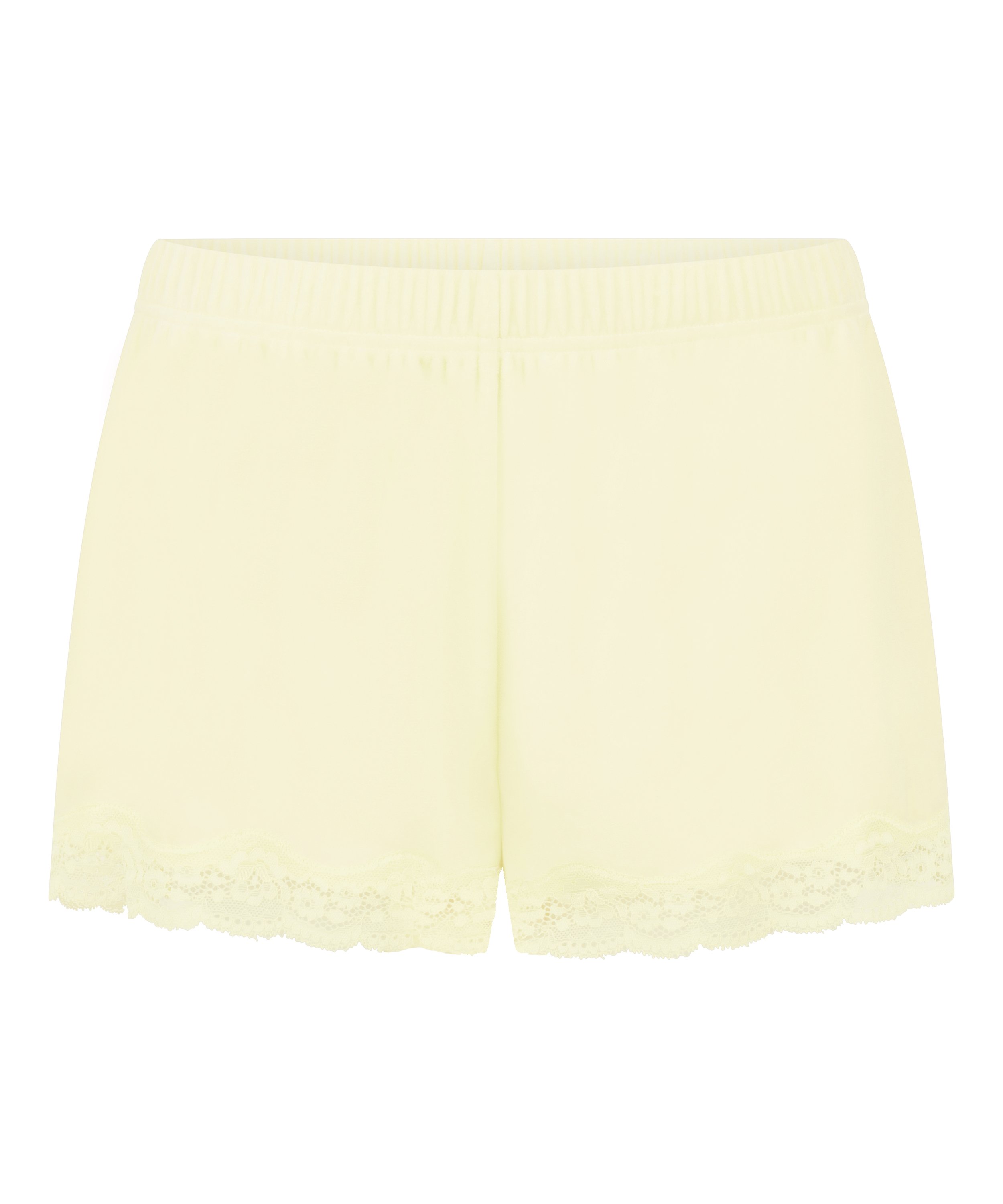 Short Velours Lace, Yellow, main