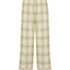 Check Pyjama Pants, Green