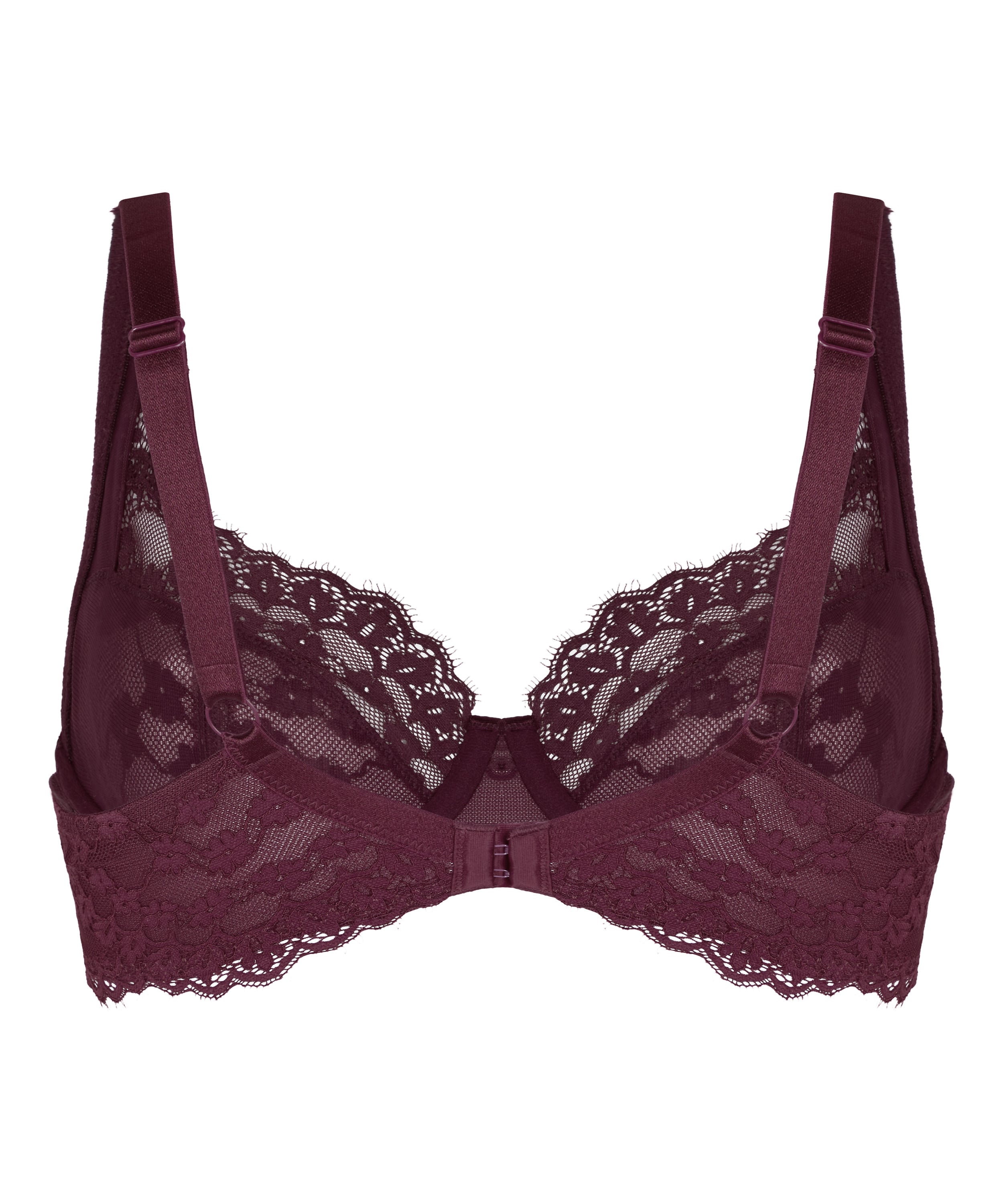 Daisy Non-Padded Underwired Bra, Purple, main