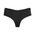 London V-shaped Brazilian, Black