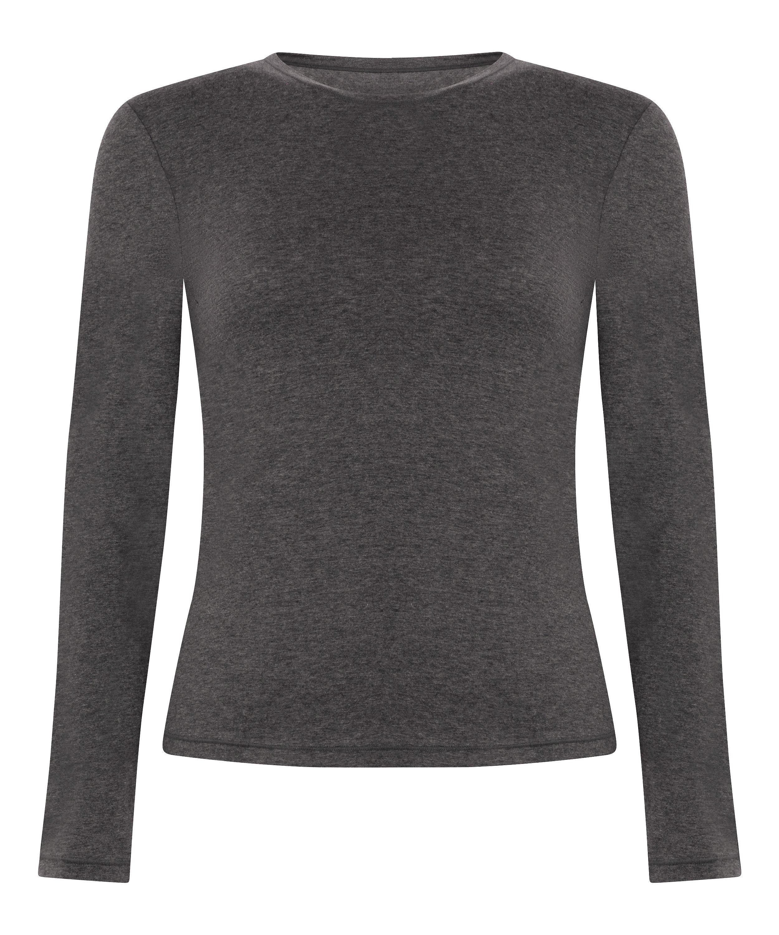 Longsleeved Shirt from Soft Cotton, Gray, main