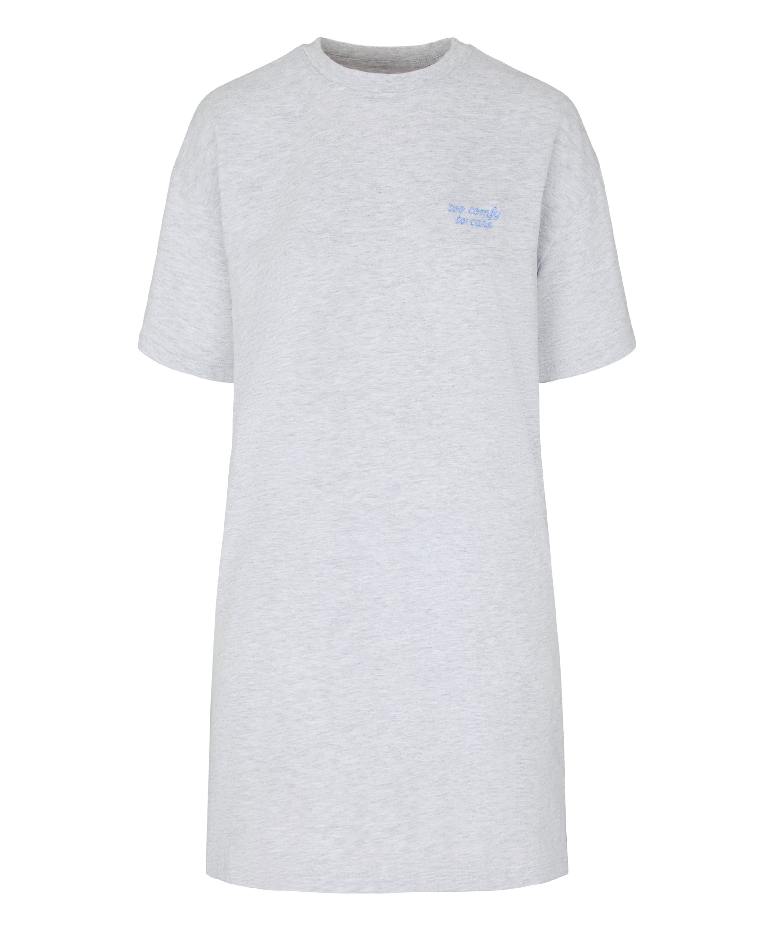 Roundneck Nightshirt, Gray, main