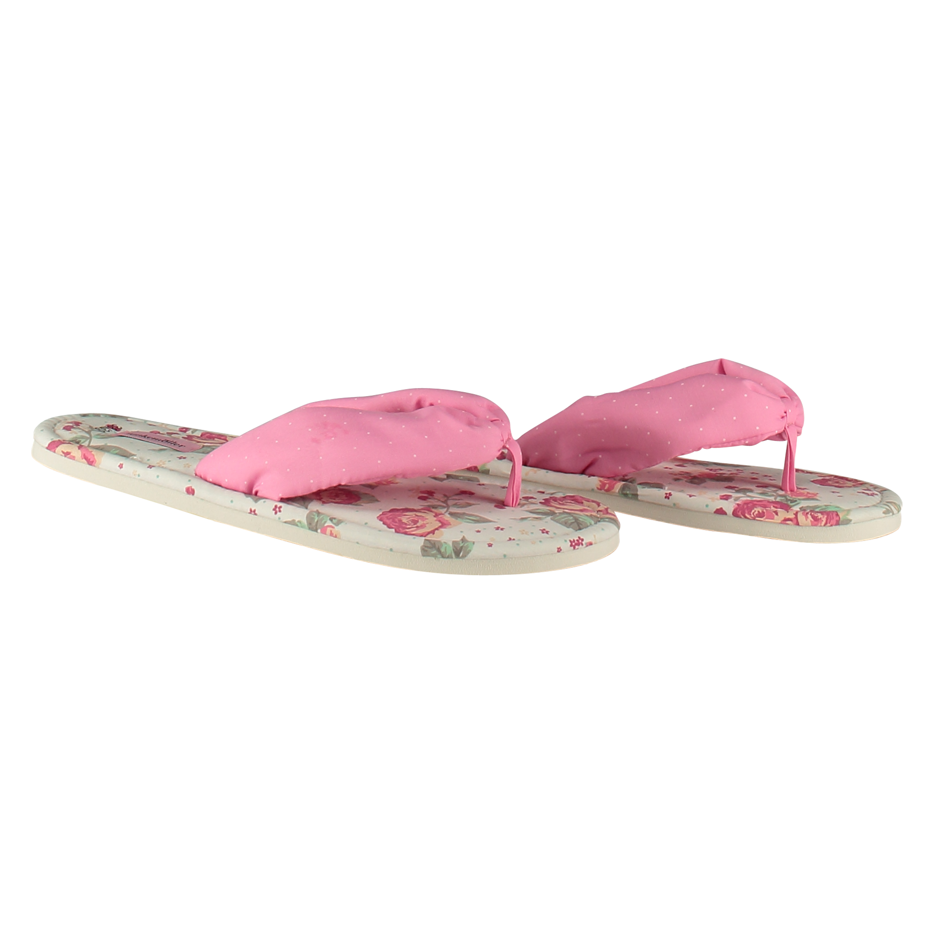 Flip-flops Poplin, Pink, main