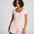 Pointelle Top Lace, Pink