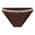 Highleg Bikini Bottom Algarva, Brown