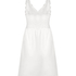 Nora Lace Slip Dress, White