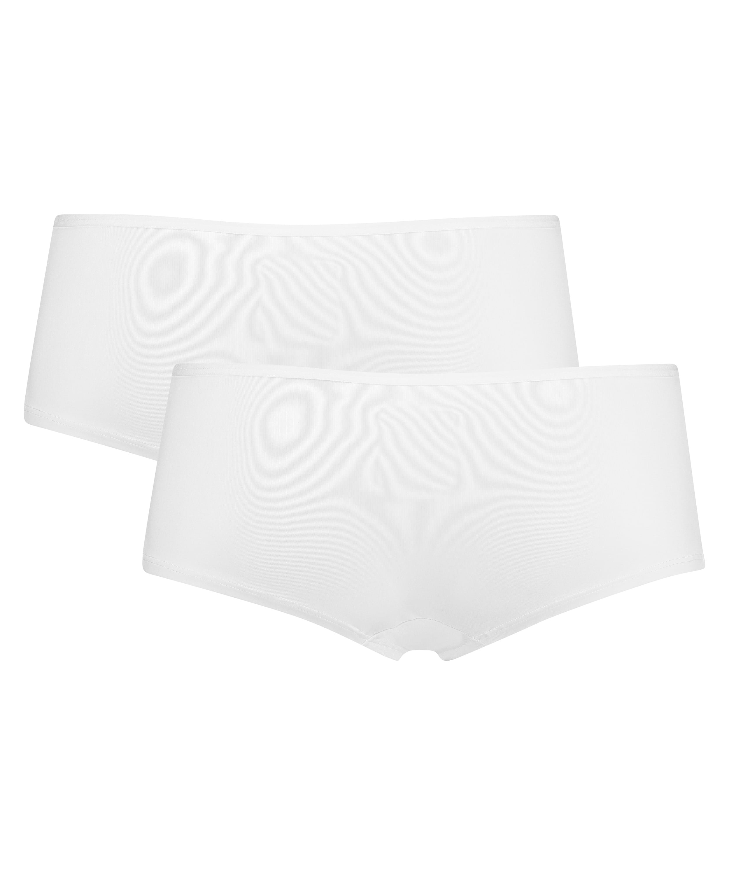 2 Cotton Boxers Kim, White, main