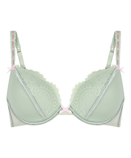 Dorothy Padded Underwired Bra, Green