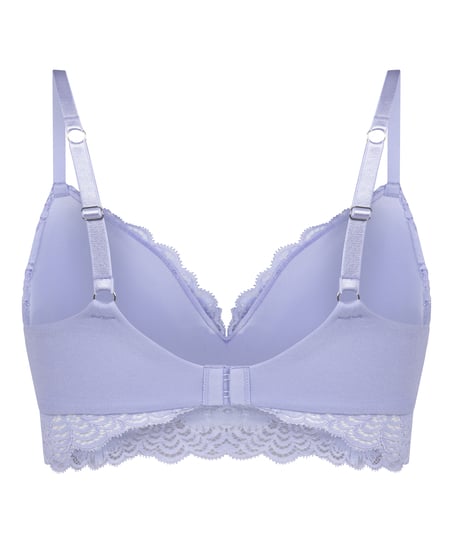 Andrea Padded Non-Wired Bra, Purple