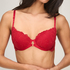 Padded Underwired Bra Erica, Red