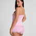 Velours Lace Cami Top, Pink