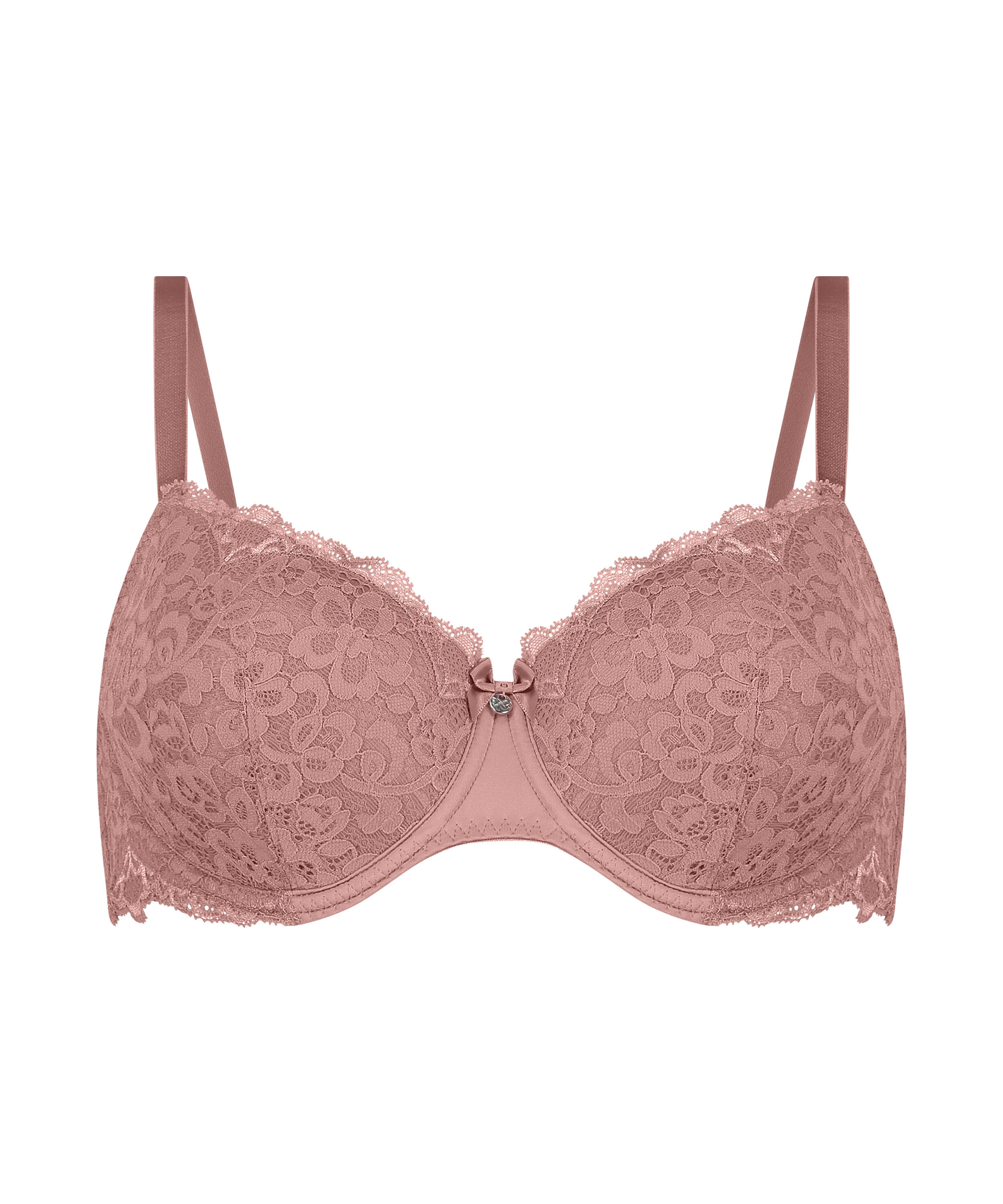 Marine Padded Underwired Bra, Pink