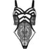 Private Ginger Open Crotch Body, Black