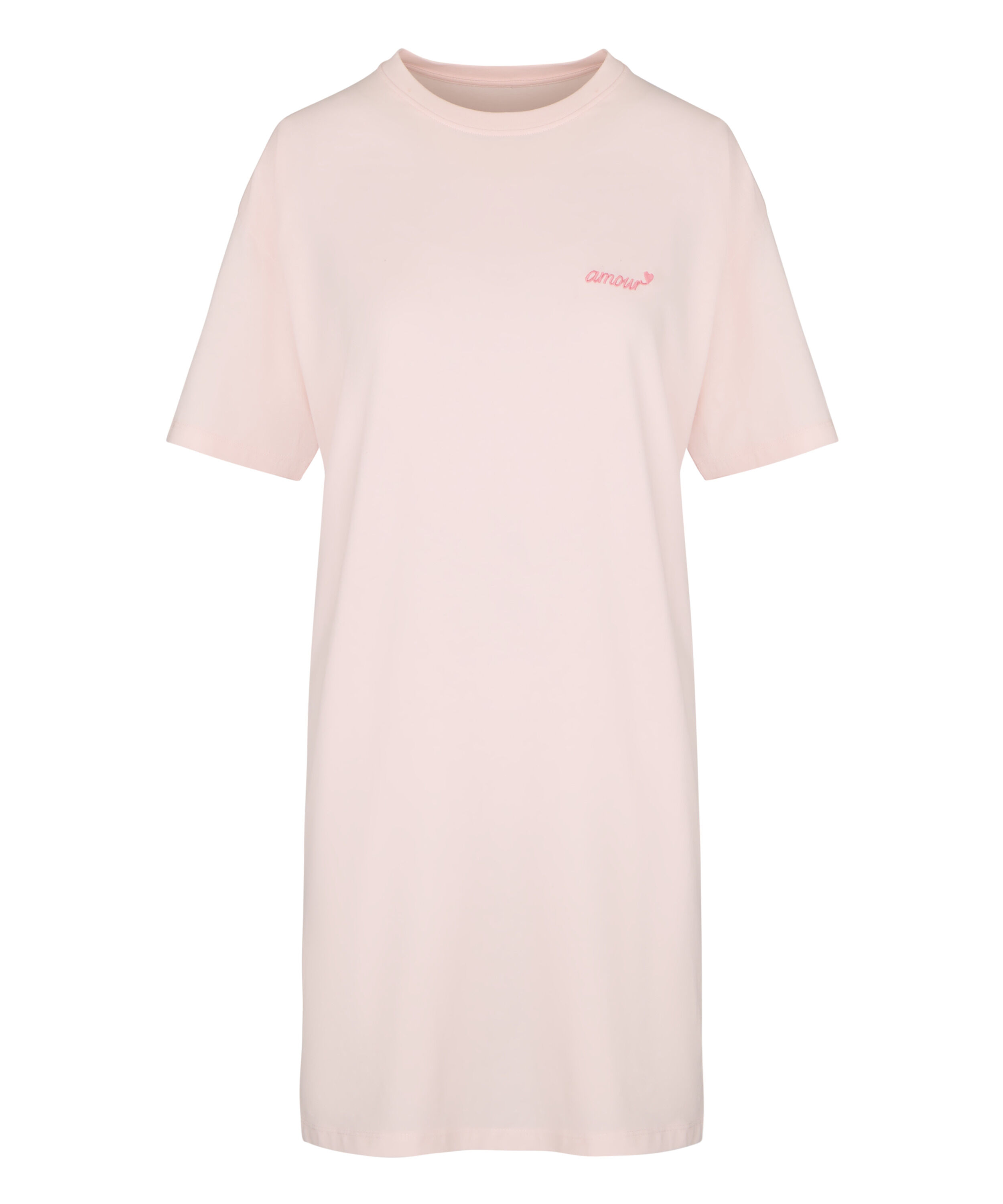 Roundneck Nightshirt, Pink