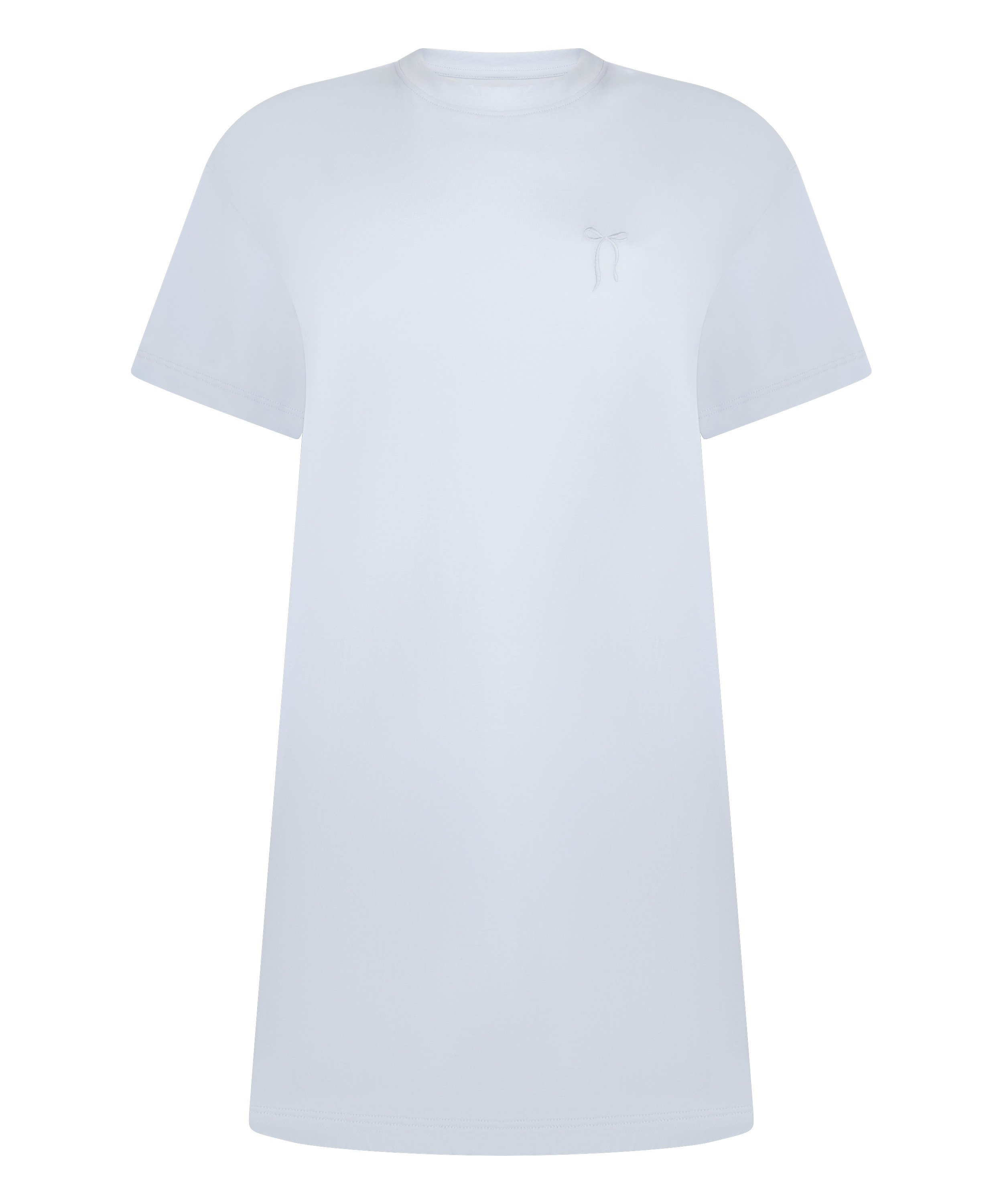 Round Neck Nightshirt, Blue, main