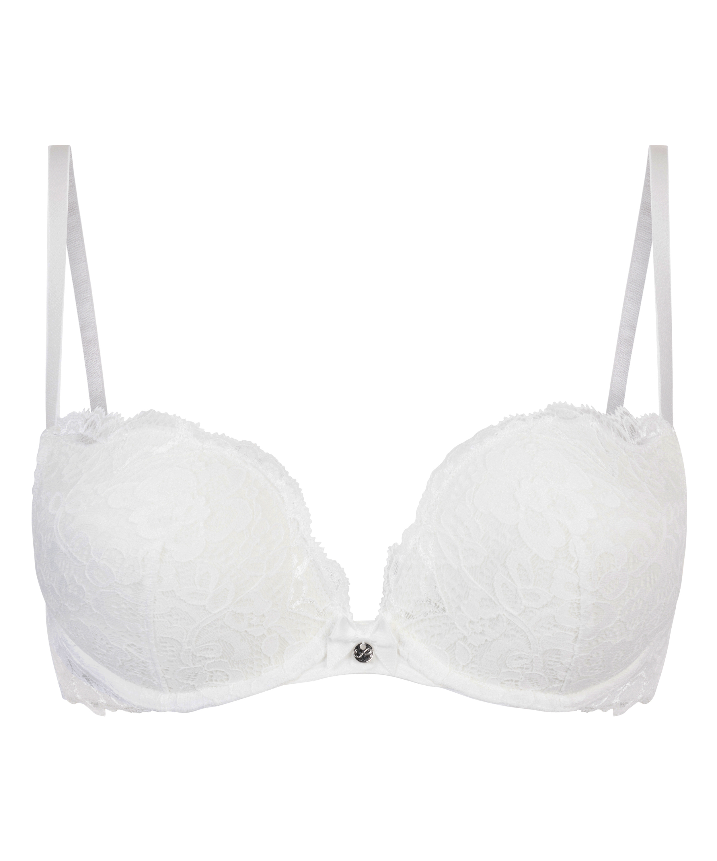 Marine Padded Underwired Maximizer Bra, White, main
