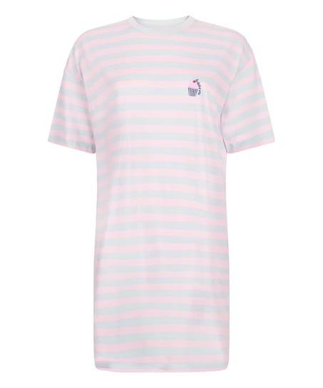 Roundneck Nightshirt, Blue