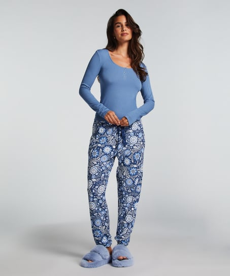 Petite Pyjama Bottoms, Blue