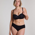 Smooth Padded Underwired Strapless Push-Up Bra, Black