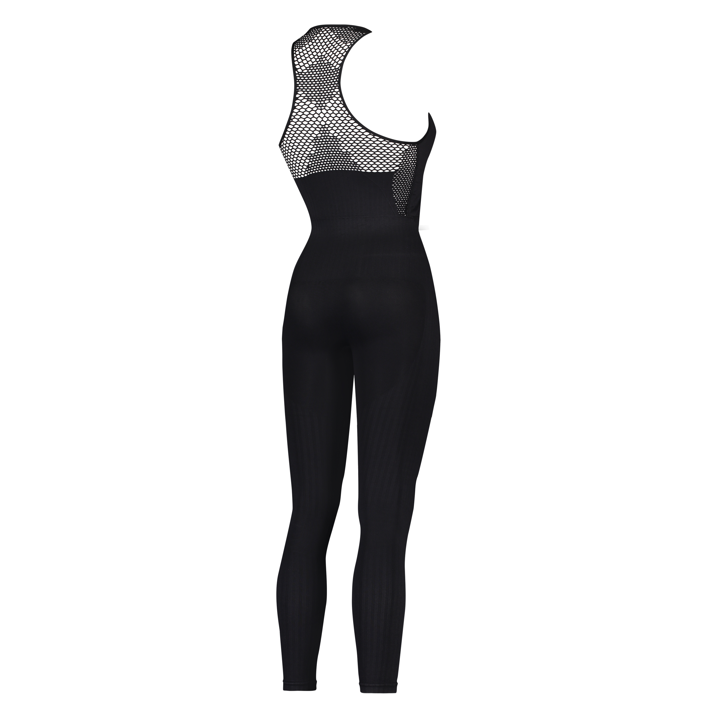 HKMX Round Knit Onesie, Black, main