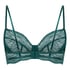 Isabelle Non-Padded Underwired Bra, Green