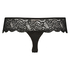 Lace Thong Boxers, Black