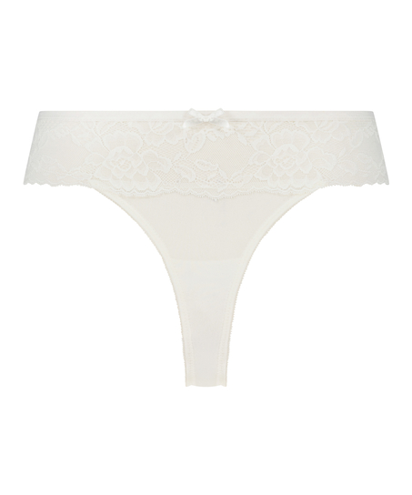 Bianca Boxer Thong, White