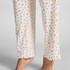 Ribbed Pyjama Pants, White