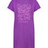 Round Neck Nightshirt, Purple