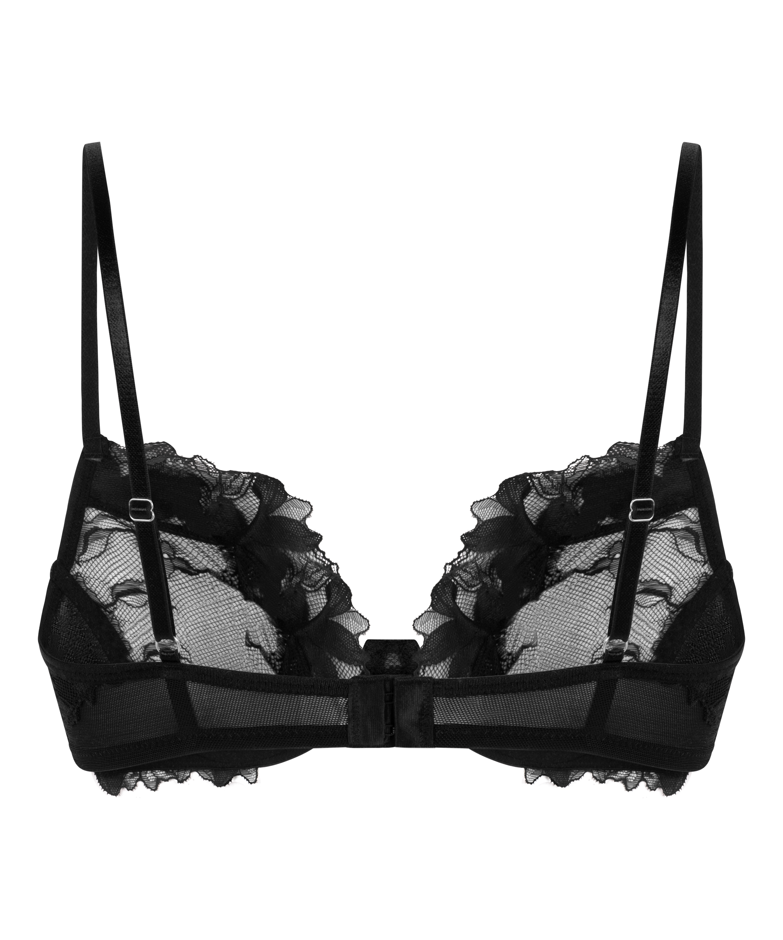 Ingrid Non-Padded Underwired Bra, Black, main