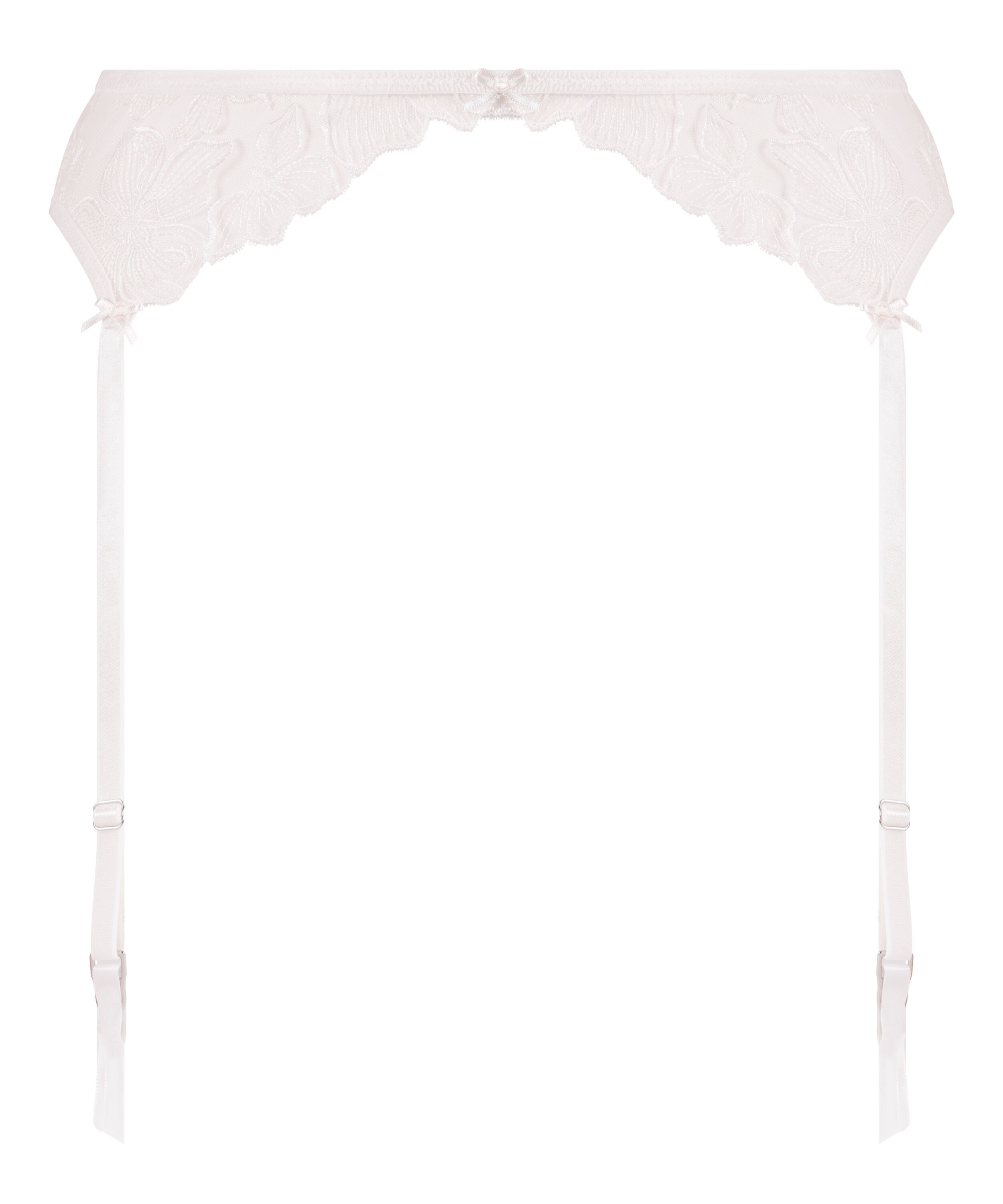 Lauren Suspenderbelt, White