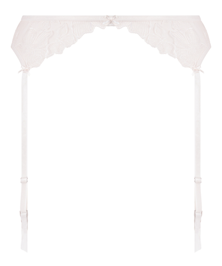 Lauren Suspenderbelt, White