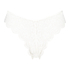 High leg Brazilian, White