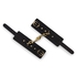 Metal Studs Wrist Cuffs, Black