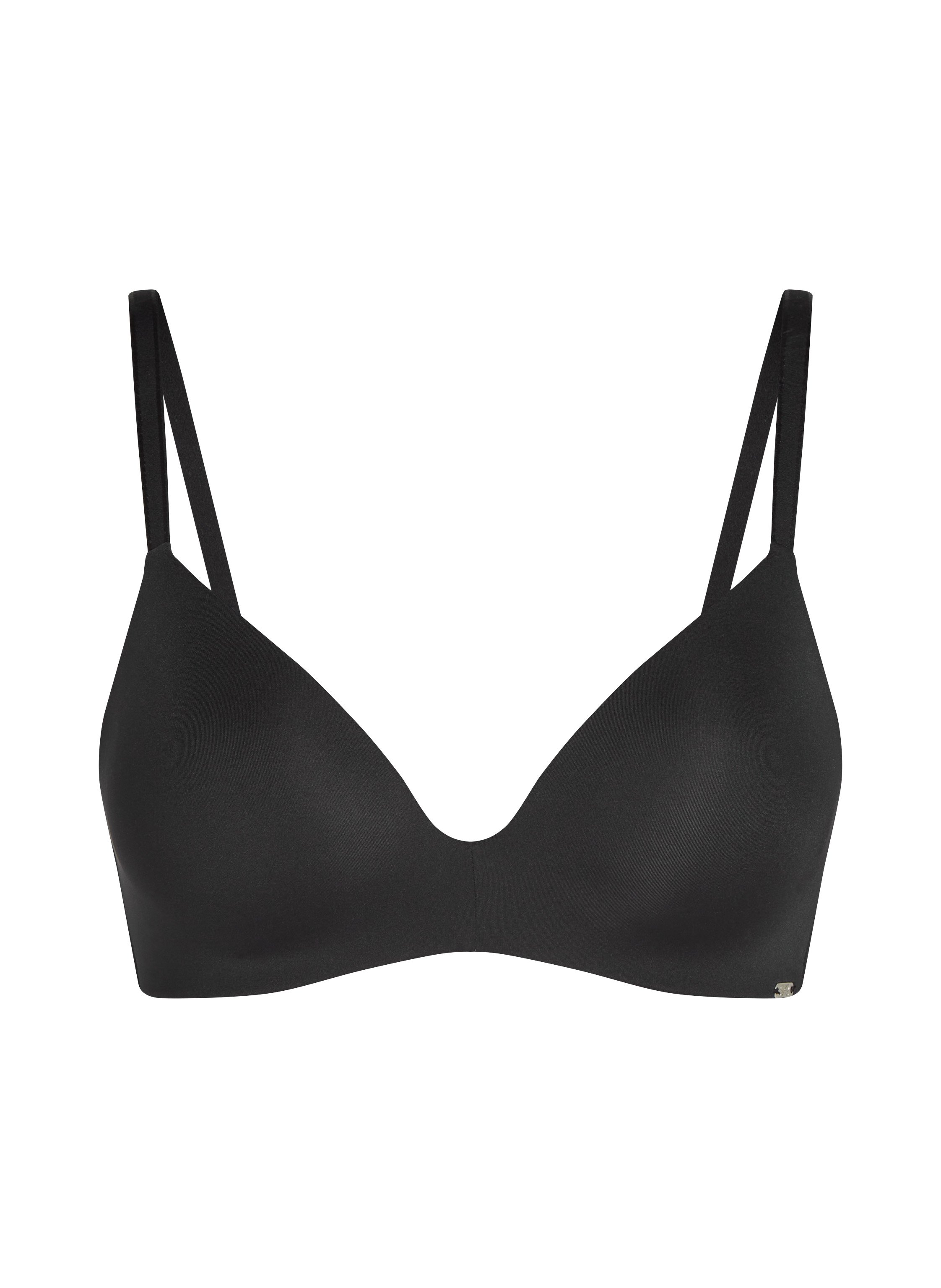 Mona padded non-underwired bra, Black, main