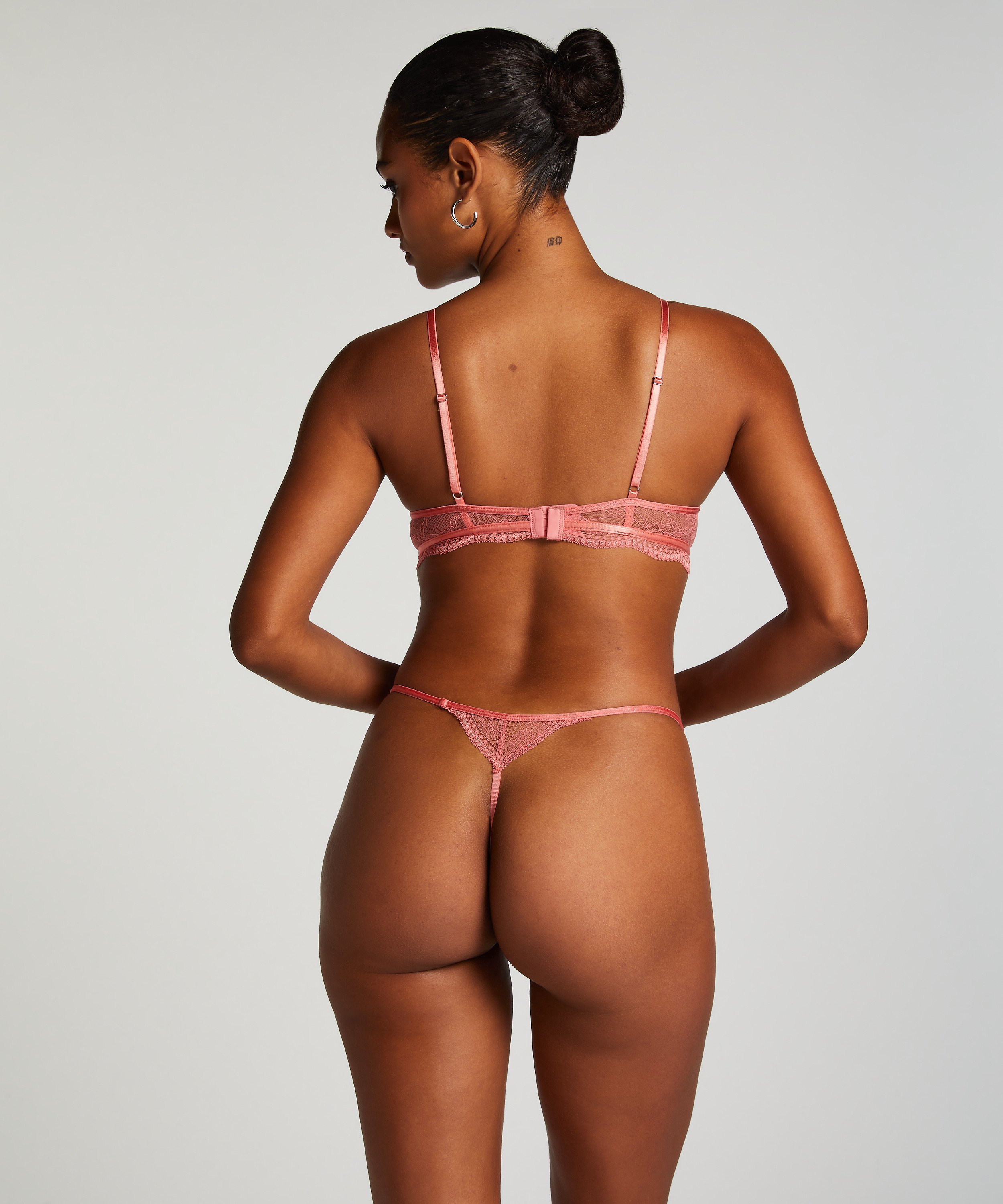 Isabelle Non-Padded Underwired Bra, Pink, main