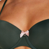 Demi Padded Underwired Bra, Green