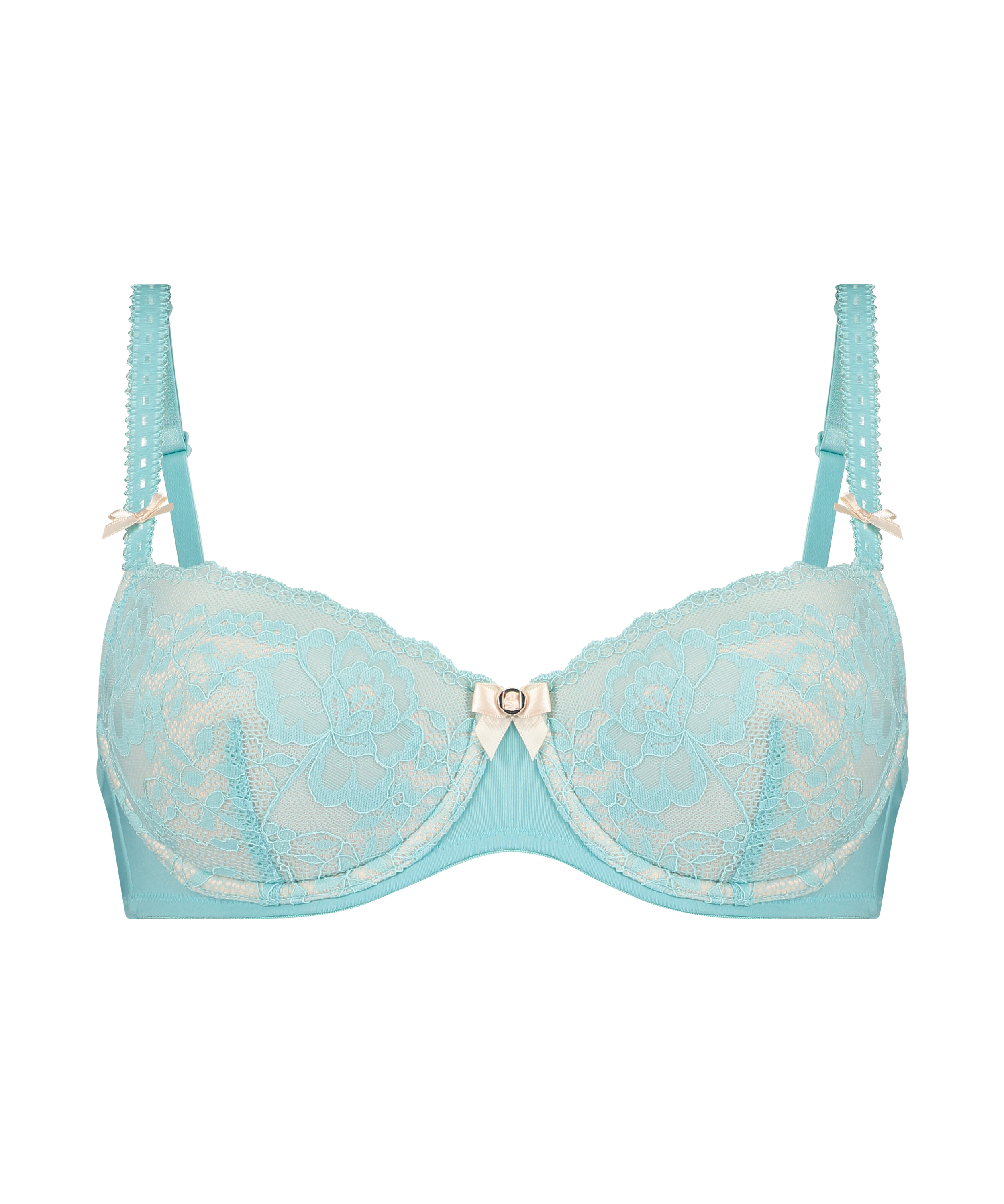 Theresa Padded Underwired Bra, Blue, main