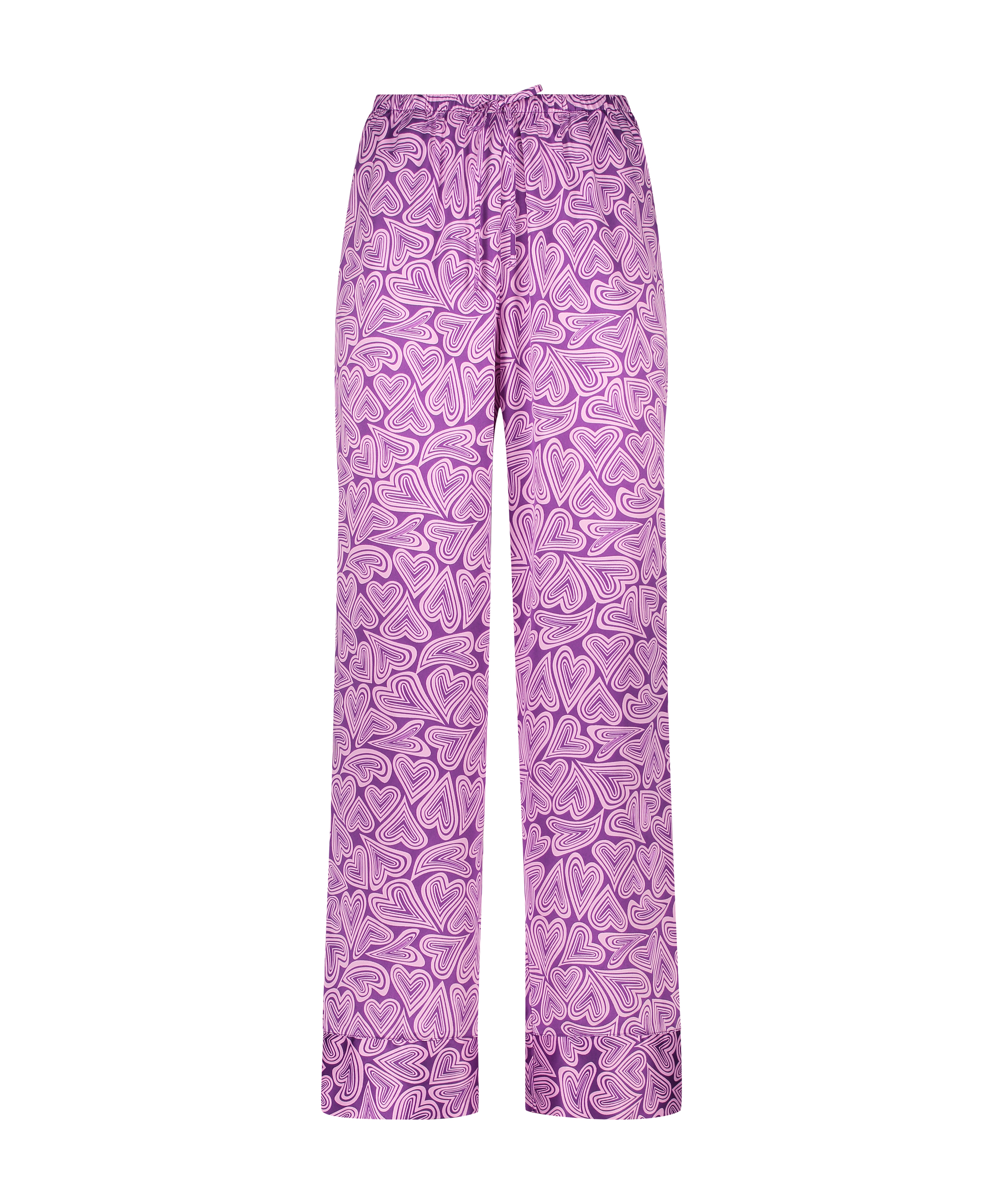 Satin Trousers, Purple, main