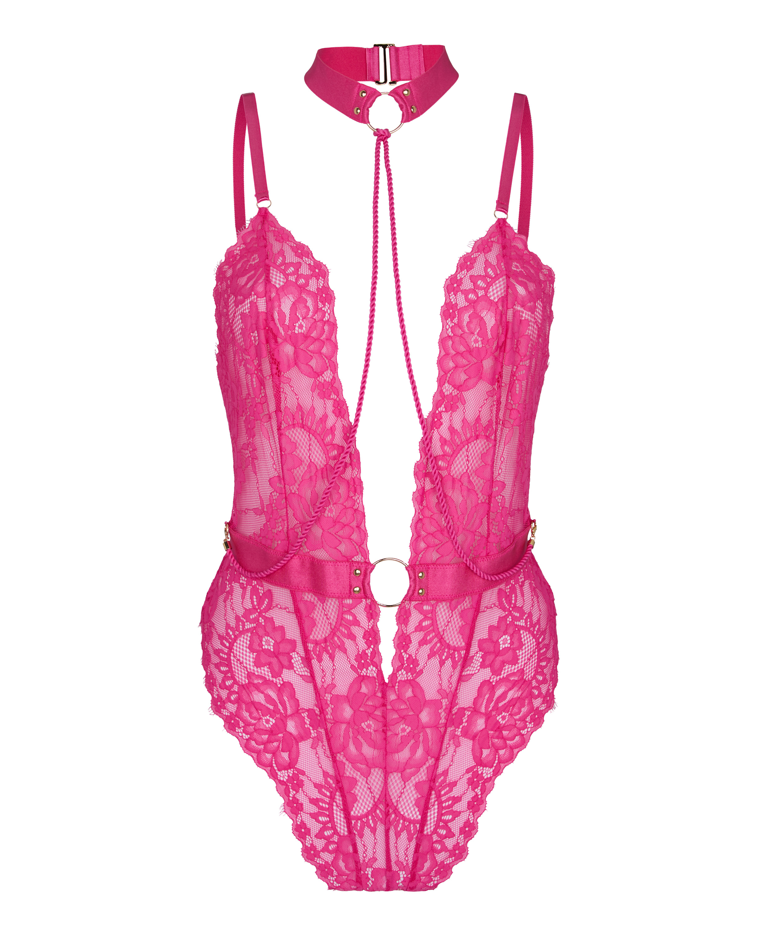 Private Brandy body open crotch, Pink, main