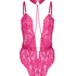 Private Brandy body open crotch, Pink
